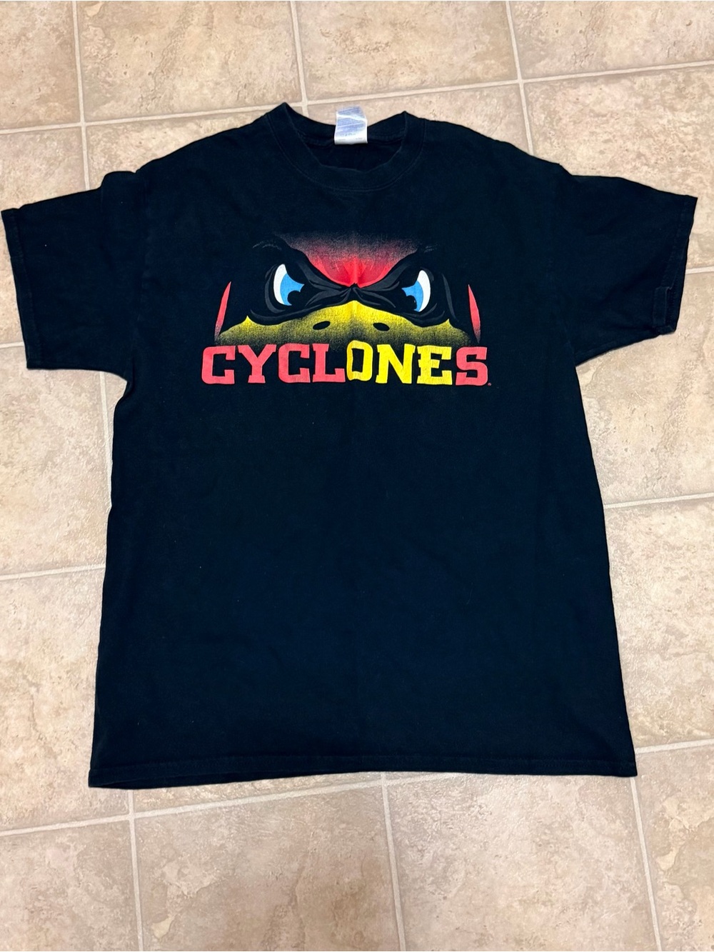 Iowa State Cyclones Graphic Tee Black & Red Medium